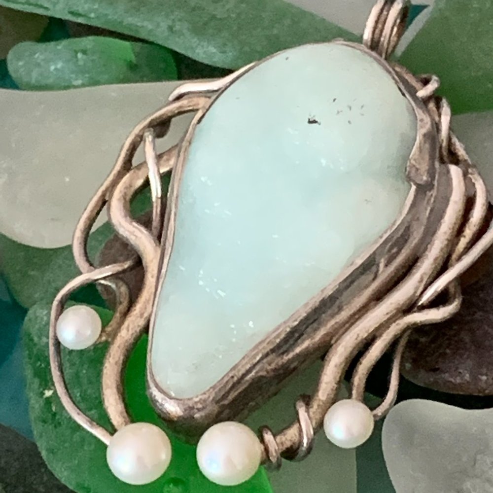 Sterling Silver  PENDANT -PIECE OF ART